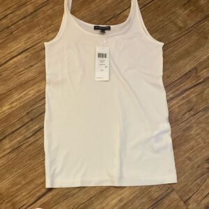 NWT Eileen Fisher Women's Silk Camisole Tank Top White Size 2P
